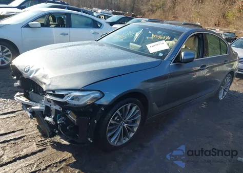 2022 BMW 530 I xDrive z USA, uszkodzony, nr VIN WBA13BJ00NWX51851